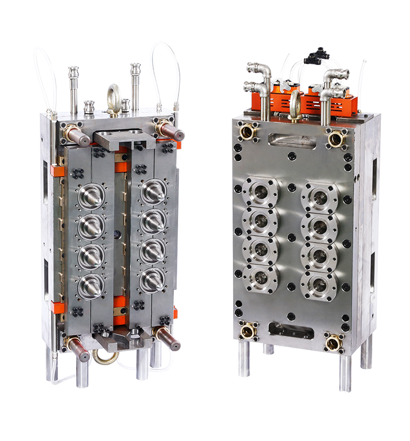 8cavity wide-month jar preform mould