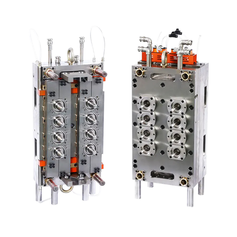 8 Cavity Wide-mouth Preform Mold